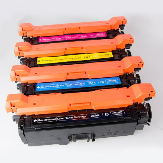 pe 0240 خرطوشة تونر TONER HP CE 250 CMYK – Prime Empire