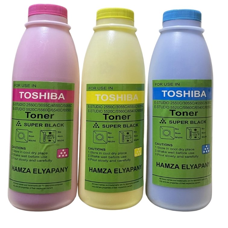 pe 0440 بودرة تونر Toshiba LaserJet Powder CMYK – Prime Empire